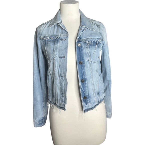 Gap 1969 Raggedy Jean Jacket XS - Picture 2 of 8